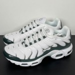 Nike Air Max Plus Premium FV6057-100 White Vintage Green TN sneakers with retro lifestyle design