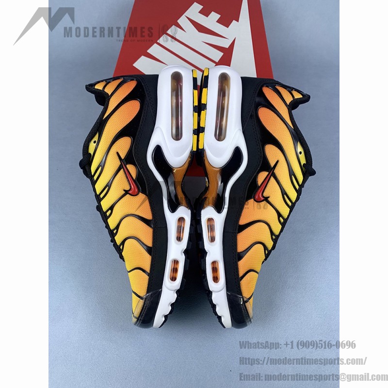 Nike Air Max Plus Sunset 2024 HF0552-001 TN sneakers with black orange gradient upper