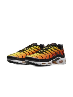 Nike Air Max Plus Sunset 2024 HF0552-001 TN Sneakers – OG Black Orange Gradient Streetwear Shoes for Men