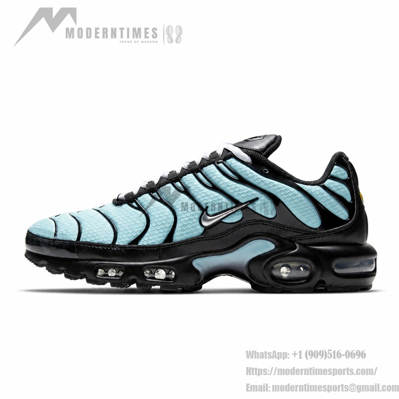 Nike Air Max Plus Tiffany CV8838-400 TN sneakers with Hyper Blue gradient mesh upper