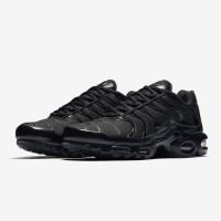 Nike Air Max Plus 604133-050 Triple Black TN Sneakers – All Black Streetwear Shoes for Men