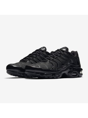Nike Air Max Plus 604133-050 Triple Black TN Sneakers – All Black Streetwear Shoes for Men