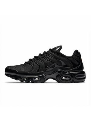 Nike Air Max Plus 604133-050 Triple Black TN Sneakers – All Black Streetwear Shoes for Men