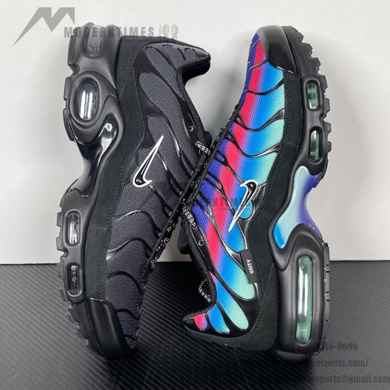 Nike Air Max Plus DZ4509-001 Unity Neon Spectrum TN sneakers for cyber streetwear outfits