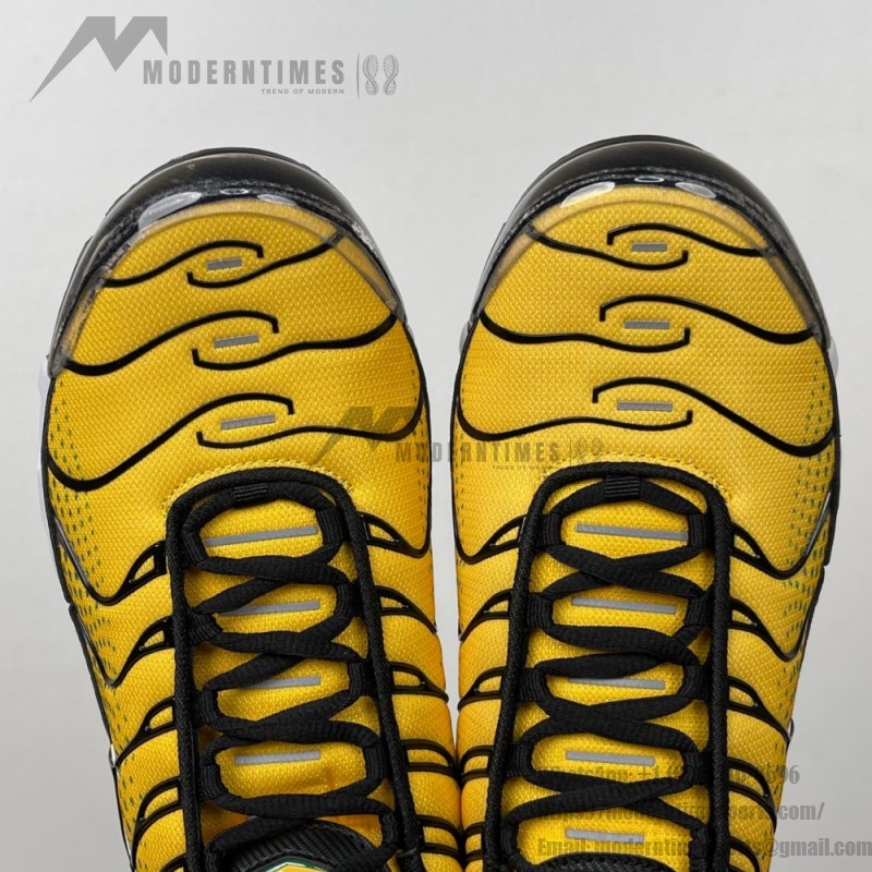 Nike Air Max Plus IB7671-700 Varsity Maize Pine Green TN sneakers with tropical streetwear design