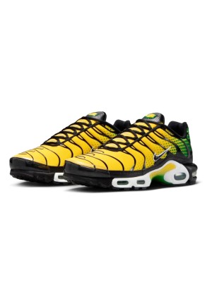 Nike Air Max Plus IB7671-700 Varsity Maize Pine Green TN Sneakers – Tropical Voltage Streetwear Shoes for Men