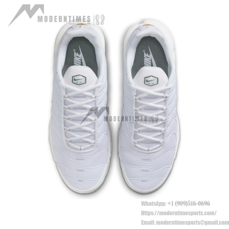 Nike Air Max Plus 604133-139 White Cool Grey TN sneakers with clean lifestyle design
