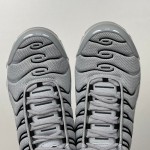 Nike Air Max Plus White Pure Platinum TN sneakers with monochrome streetwear design