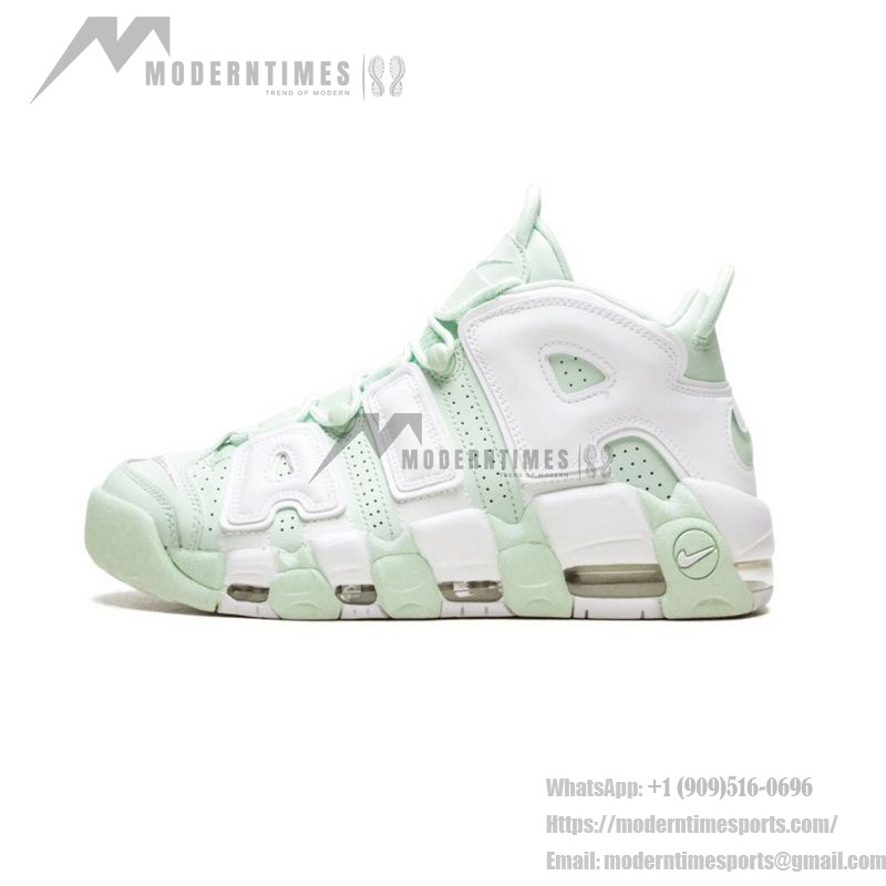 Nike Air More Uptempo “Barely Green” Authentic Limited Edition Nike Air More Uptempo “Barely Green” Classic Basketball Shoes 917593-300