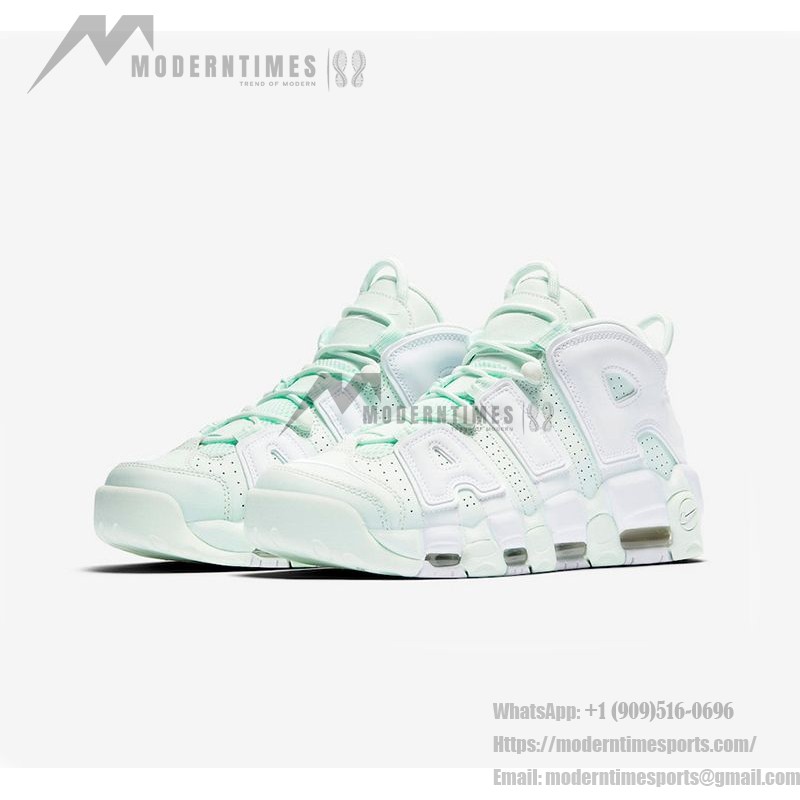 Nike Air More Uptempo “Barely Green” Authentic Limited Edition Nike Air More Uptempo “Barely Green” Classic Basketball Shoes 917593-300
