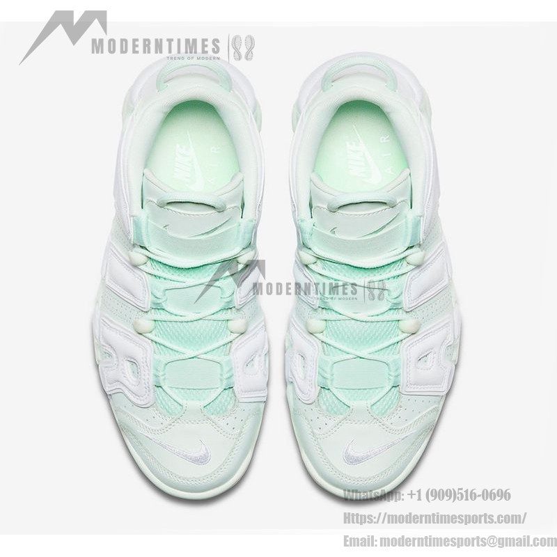 Nike Air More Uptempo “Barely Green” Authentic Limited Edition Nike Air More Uptempo “Barely Green” Classic Basketball Shoes 917593-300