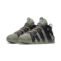 ナイキ Air More Uptempo GS ユース クラシック レトロ バスケットボールシューズ | ブラック＆ホワイト | 415082-007