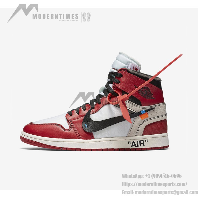 Off-White x Air Jordan 1 コラボ “The Ten” AA3834-101 Off-White x Air Jordan 1 コラボ “The Ten” AA3834-101 アイコニックな解体デザイン限定版