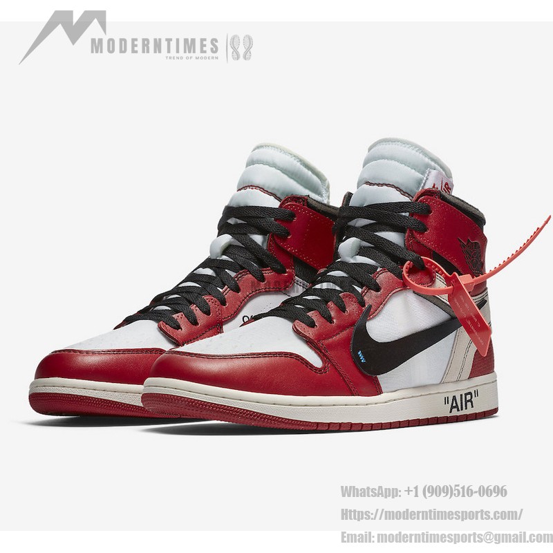Off-White x Air Jordan 1 コラボ “The Ten” AA3834-101 Off-White x Air Jordan 1 コラボ “The Ten” AA3834-101 アイコニックな解体デザイン限定版