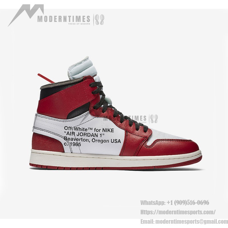 Off-White x Air Jordan 1 コラボ “The Ten” AA3834-101 Off-White x Air Jordan 1 コラボ “The Ten” AA3834-101 アイコニックな解体デザイン限定版