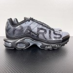 PSG x Nike Air Max Plus IB2253-001 Paris Techwear TN sneakers for football streetwear outfits