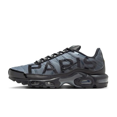 PSG x Nike Air Max Plus IB2253-001 Paris Techwear TN Sneakers – Dark Football Streetwear Shoes for Men