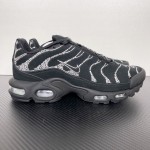 Swarovski x Nike Air Max Plus Moonlight Black Crystal FZ4237-001 reflective TN sneakers for streetwear outfits