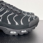Swarovski x Nike Air Max Plus Moonlight Black Crystal FZ4237-001 reflective TN sneakers for streetwear outfits