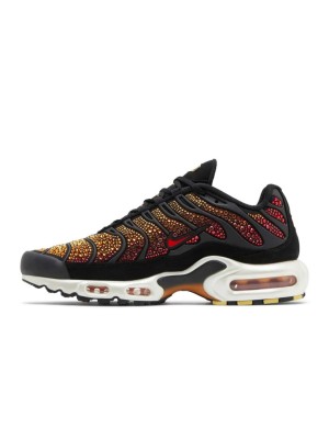 Swarovski x Nike Air Max Plus Sunset FZ9042-001 Gradient Crystal TN Sneakers – Reflective Streetwear Lifestyle Shoes for Men & Women