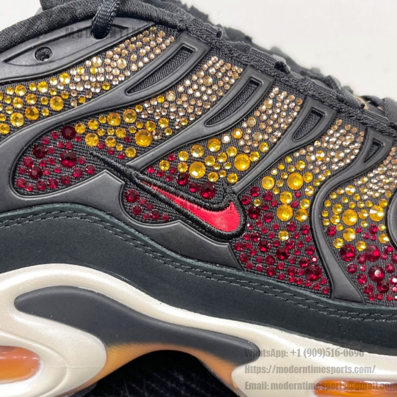 Swarovski x Nike Air Max Plus Sunset FZ9042-001 gradient reflective TN sneakers