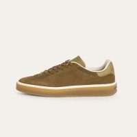Loro Piana テニスウォーク スニーカー FAO1547-511Z メンズ｜トンドラグリーン スウェード ラグジュアリーカジュアルシューズ