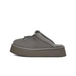 UGG レディース タズル スリッパ チャコール 1152677 UGG レディース タズル スリッパ チャコール 1152677 タッセル付き