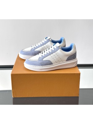 Louis Vuitton Lous Sneaker 1AAW07 – Premium Calf Leather & Monogram Canvas Luxury Shoes