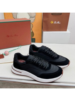 Loro Piana Week End Walk Sneaker FAP9780-8000 Black Sneakers – Stylish Comfort for Everyday Wear