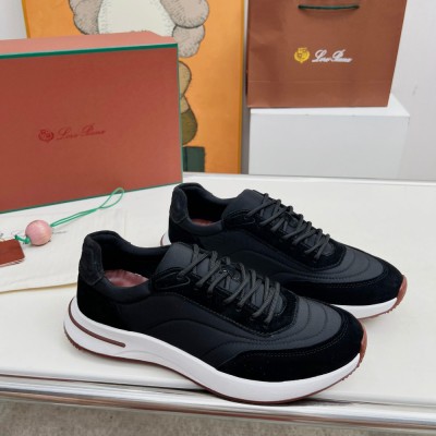 Loro Piana Week End Walk Sneaker FAP9780-8000 Black Sneakers – Stylish Comfort for Everyday Wear