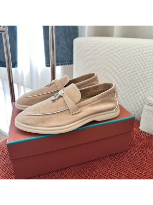 Loro Piana Women's Summer Charms Walk Loafer FAL5899-30D3 | Luxury Comfortable Leather Shoes for Women