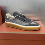 Loro Piana テニス ウォーク スニーカー FAP8014-A0JY ベージュ ユニセックス ラグジュアリースニーカー キャッシュシルク入り