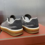 Loro Piana テニス ウォーク スニーカー FAP8014-A0JY ベージュ ユニセックス ラグジュアリースニーカー キャッシュシルク入り