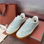 Loro Piana テニス ウォーク スニーカー FAP8014-A0JY ベージュ ユニセックス ラグジュアリースニーカー キャッシュシルク入り