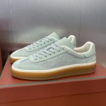 Loro Piana テニス ウォーク スニーカー FAP8014-A0JY ベージュ ユニセックス ラグジュアリースニーカー キャッシュシルク入り