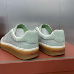 Loro Piana テニス ウォーク スニーカー FAP8014-A0JY ベージュ ユニセックス ラグジュアリースニーカー キャッシュシルク入り
