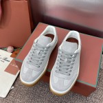 Loro Piana テニス ウォーク スニーカー FAP8014-A0JY ベージュ ユニセックス ラグジュアリースニーカー キャッシュシルク入り
