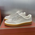 Loro Piana テニス ウォーク スニーカー FAP8014-A0JY ベージュ ユニセックス ラグジュアリースニーカー キャッシュシルク入り