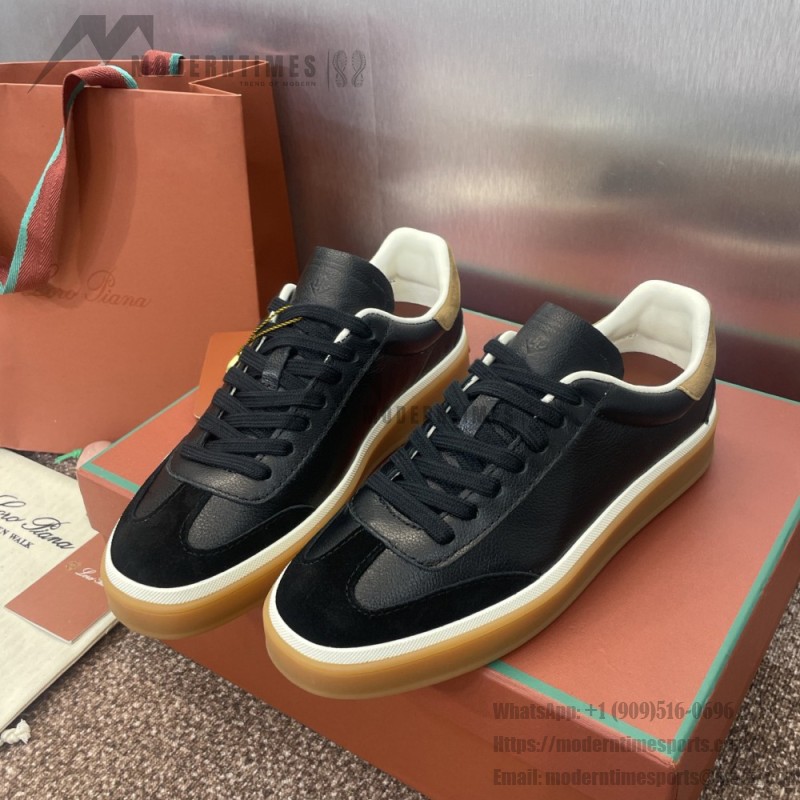 Loro Piana テニス ウォーク スニーカー FAO3340-W13K サージブルー 女性用ローファーシューズ Loro Piana テニス ウォーク スニーカー FAO3340-W13K サージブルー 女性用ローファーシューズ