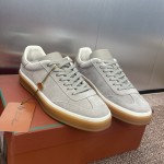 Loro Piana テニス ウォーク スニーカー FAO8505-md84 深灰 メンズ用ラグジュアリースニーカー