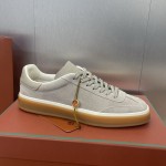 Loro Piana テニス ウォーク スニーカー FAO8505-md84 深灰 メンズ用ラグジュアリースニーカー
