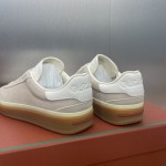 Loro Piana テニス ウォーク スニーカー FAO1548-1000 白レザー 女性用ラグジュアリースニーカー