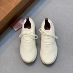 Loro Piana Men's Loro 360 LP Flexy Walk Sneaker FAN9467-106O – Pure Dunes Melange Loro Piana Loro 360 LP Flexy Walk Sneaker FAN9467-106O in Pure Dunes Melange for Men