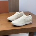 Loro Piana Men's Loro 360 LP Flexy Walk Sneaker FAN9467-106O – Pure Dunes Melange Loro Piana Loro 360 LP Flexy Walk Sneaker FAN9467-106O in Pure Dunes Melange for Men