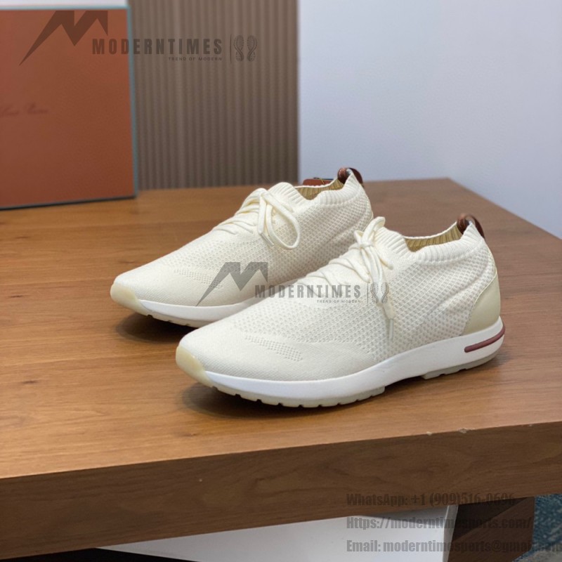 Loro Piana Men's Loro 360 LP Flexy Walk Sneaker FAN9467-106O – Pure Dunes Melange Loro Piana Loro 360 LP Flexy Walk Sneaker FAN9467-106O in Pure Dunes Melange for Men