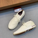 Loro Piana Men's Loro 360 LP Flexy Walk Sneaker FAN9467-106O – Pure Dunes Melange Loro Piana Loro 360 LP Flexy Walk Sneaker FAN9467-106O in Pure Dunes Melange for Men