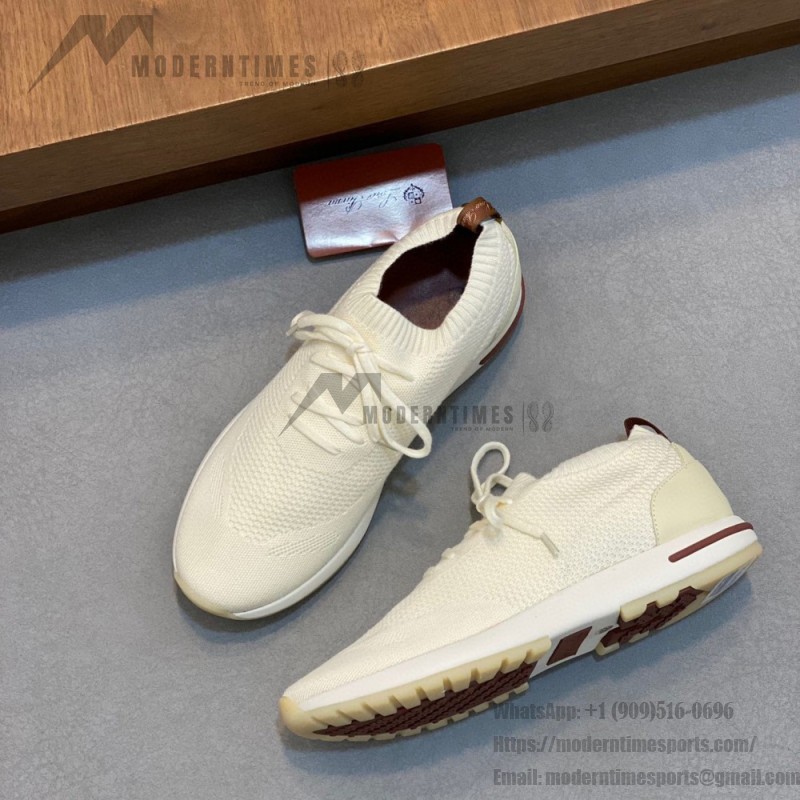 Loro Piana Men's Loro 360 LP Flexy Walk Sneaker FAN9467-106O – Pure Dunes Melange Loro Piana Loro 360 LP Flexy Walk Sneaker FAN9467-106O in Pure Dunes Melange for Men