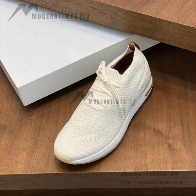 Loro Piana Men's Loro 360 LP Flexy Walk Sneaker FAN9467-106O – Pure Dunes Melange Loro Piana Loro 360 LP Flexy Walk Sneaker FAN9467-106O in Pure Dunes Melange for Men
