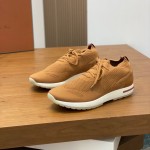 Loro Piana Men's Loro 360 LP Flexy Walk Sneaker FAN9467-106O – Pure Dunes Melange Loro Piana Loro 360 LP Flexy Walk Sneaker FAN9467-106O in Pure Dunes Melange for Men