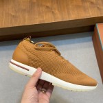 Loro Piana Men's Loro 360 LP Flexy Walk Sneaker FAN9467-106O – Pure Dunes Melange Loro Piana Loro 360 LP Flexy Walk Sneaker FAN9467-106O in Pure Dunes Melange for Men